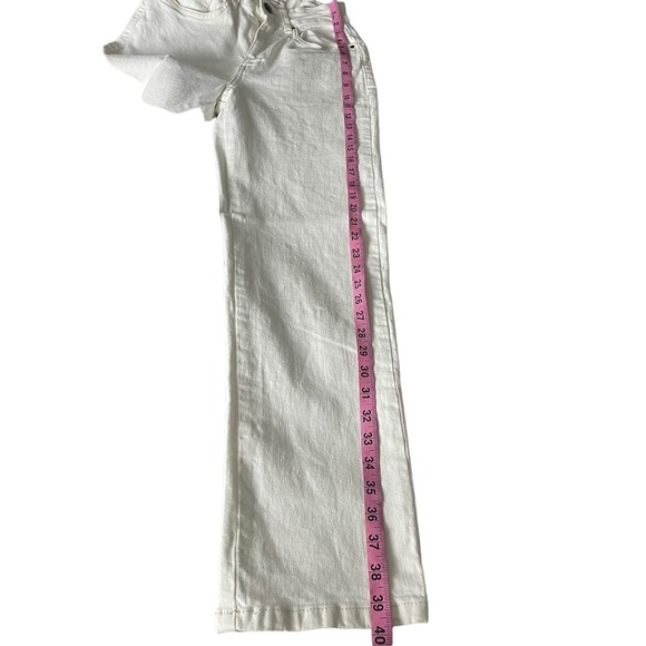 New Cotton On Stretch Straight Leg White Jeans Denim Size 2 - Picture 5 of 12